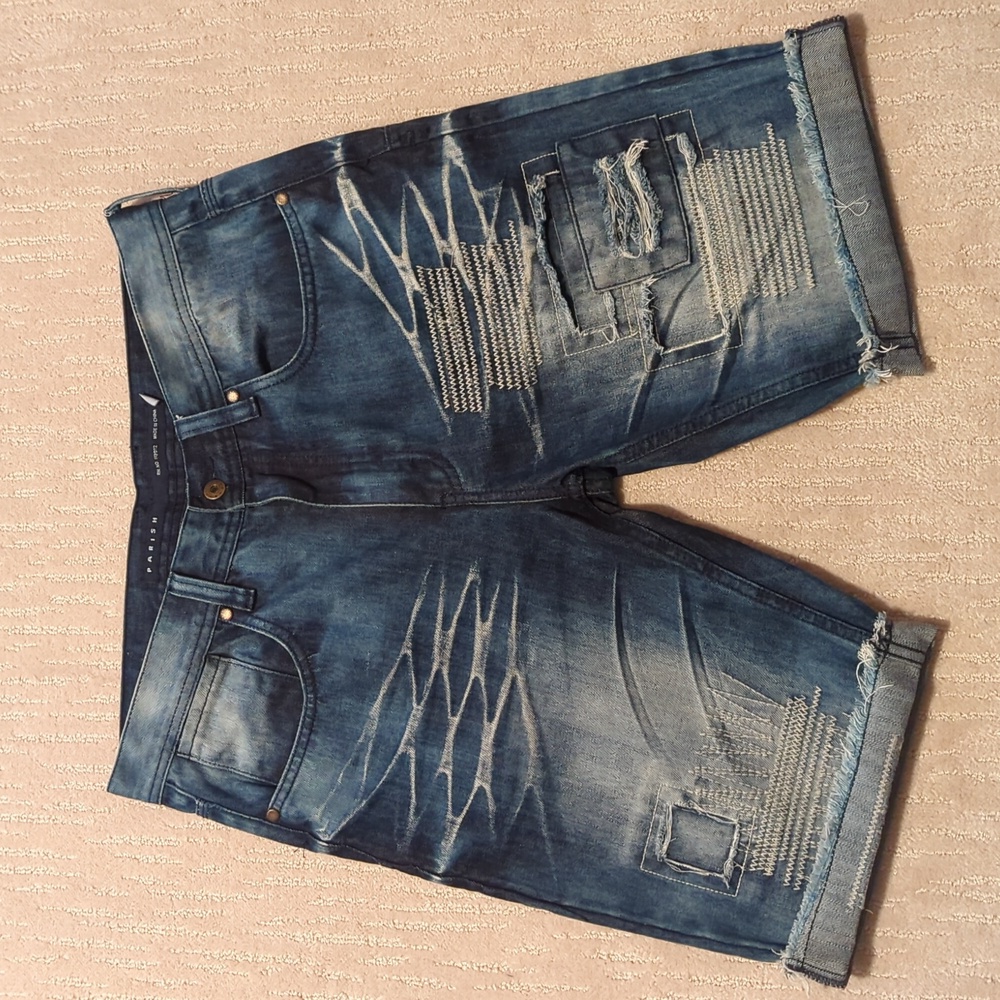 Parish Denim Shorts
